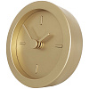 Часы настольные Bronco XXS Sarah, золотистые с нанесением логотипа