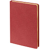 Ежедневник Saffian, недатированный, красный с нанесением логотипа