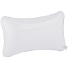 Надувная подушка Ease, белая с нанесением логотипа
