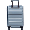 Чемодан Rhine Luggage, серо-голубой с нанесением логотипа