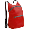 Складной рюкзак Barcelona, красный с нанесением логотипа
