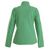 Куртка софтшелл женская TRIAL LADY, зеленая с нанесением логотипа