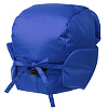 Шапка-ушанка Shelter, ярко-синяя с нанесением логотипа