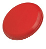 Летающая тарелка-фрисби Yukon, красная с нанесением логотипа