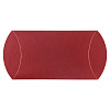 Упаковка «Подушечка», красная с нанесением логотипа