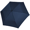 Зонт складной Zero Large, темно-синий с нанесением логотипа