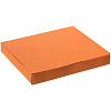 Коробка самосборная Flacky, оранжевая с нанесением логотипа