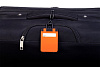 Бирка для багажа Trolley, оранжевая с нанесением логотипа