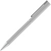 Ручка шариковая Blade Soft Touch, серая с нанесением логотипа