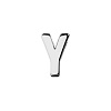 Элемент брелка-конструктора «Буква Y» с нанесением логотипа