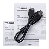 Внешний диск Toshiba Canvio, USB 3.0, 1Тб, черный с нанесением логотипа