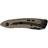 Нож Skeletool KBX, коричневый с нанесением логотипа