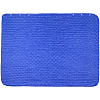 Плед-пончо для пикника SnapCoat, синий с нанесением логотипа