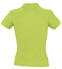 Рубашка поло женская PEOPLE 210, зеленое яблоко с нанесением логотипа