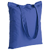 Холщовая сумка Optima 135, ярко-синяя с нанесением логотипа