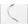 Ежедневник Flex New Brand, недатированный, синий с нанесением логотипа