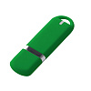 Флешка Memo, 8 Гб, зеленая с нанесением логотипа