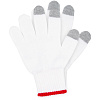 Сенсорные перчатки на заказ Guanti Tok, полушерсть с нанесением логотипа
