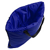 Пляжная сумка-трансформер Camper Bag, синяя с нанесением логотипа