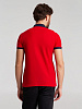 Рубашка поло Prince 190, красная с темно-синим с нанесением логотипа