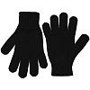 Перчатки Real Talk, черные с нанесением логотипа