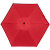 Складной зонт Cameo, механический, красный с нанесением логотипа