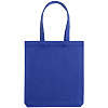 Холщовая сумка Avoska, ярко-синяя с нанесением логотипа