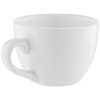 Чайная пара Cozy Morning, белая с серым с нанесением логотипа