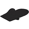 Набор для бани «Парилка», черный с нанесением логотипа