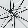 Зонт-трость Vento, белый с нанесением логотипа