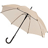 Зонт-трость Standard, бежевый с нанесением логотипа