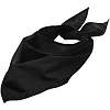 Шейный платок Bandana, черный с нанесением логотипа