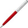 Ручка шариковая Promise, красная с нанесением логотипа