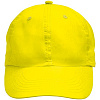 Бейсболка METEOR неоново-желтая с нанесением логотипа
