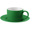 Чайная пара Best Morning, зеленая с нанесением логотипа