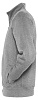 Толстовка мужская на молнии Sundae 280 серый меланж с нанесением логотипа