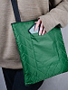 Плед для пикника Soft &amp; Dry, зеленый с нанесением логотипа
