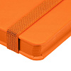 Блокнот Shall, оранжевый с нанесением логотипа