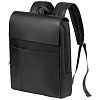 Рюкзак для ноутбука inCity, черный с нанесением логотипа