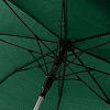 Зонт-трость Alu Golf AC, зеленый с нанесением логотипа