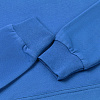 Толстовка с капюшоном Unit Kirenga, ярко-синяя с нанесением логотипа