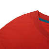 Футболка с длинным рукавом Kosmos, красная с нанесением логотипа