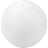 Надувной пляжный мяч Tenerife, белый с нанесением логотипа