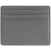 Чехол для карточек Devon, светло-серый с нанесением логотипа