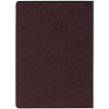 Ежедневник Saffian, недатированный, коричневый с нанесением логотипа