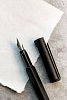Ручка перьевая PF One, черная с нанесением логотипа