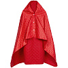 Плед-пончо для пикника SnapCoat, красный с нанесением логотипа