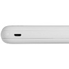 Aккумулятор Uniscend Quick Charge Wireless 10000 мАч, белый с нанесением логотипа