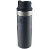 Термокружка Stanley Classic One Hand 2.0, большая, синяя с нанесением логотипа