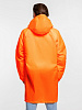 Дождевик Rainman Zip, оранжевый неон с нанесением логотипа
